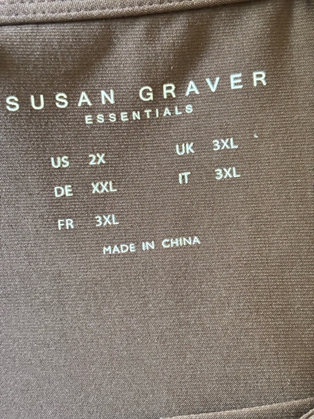 Susan Graver blouse essential size 2X - Picture 4 of 6